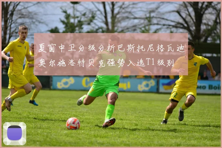 夏窗中卫分级分析巴斯托尼格瓦迪奥尔施洛特贝克强势入选T1级别